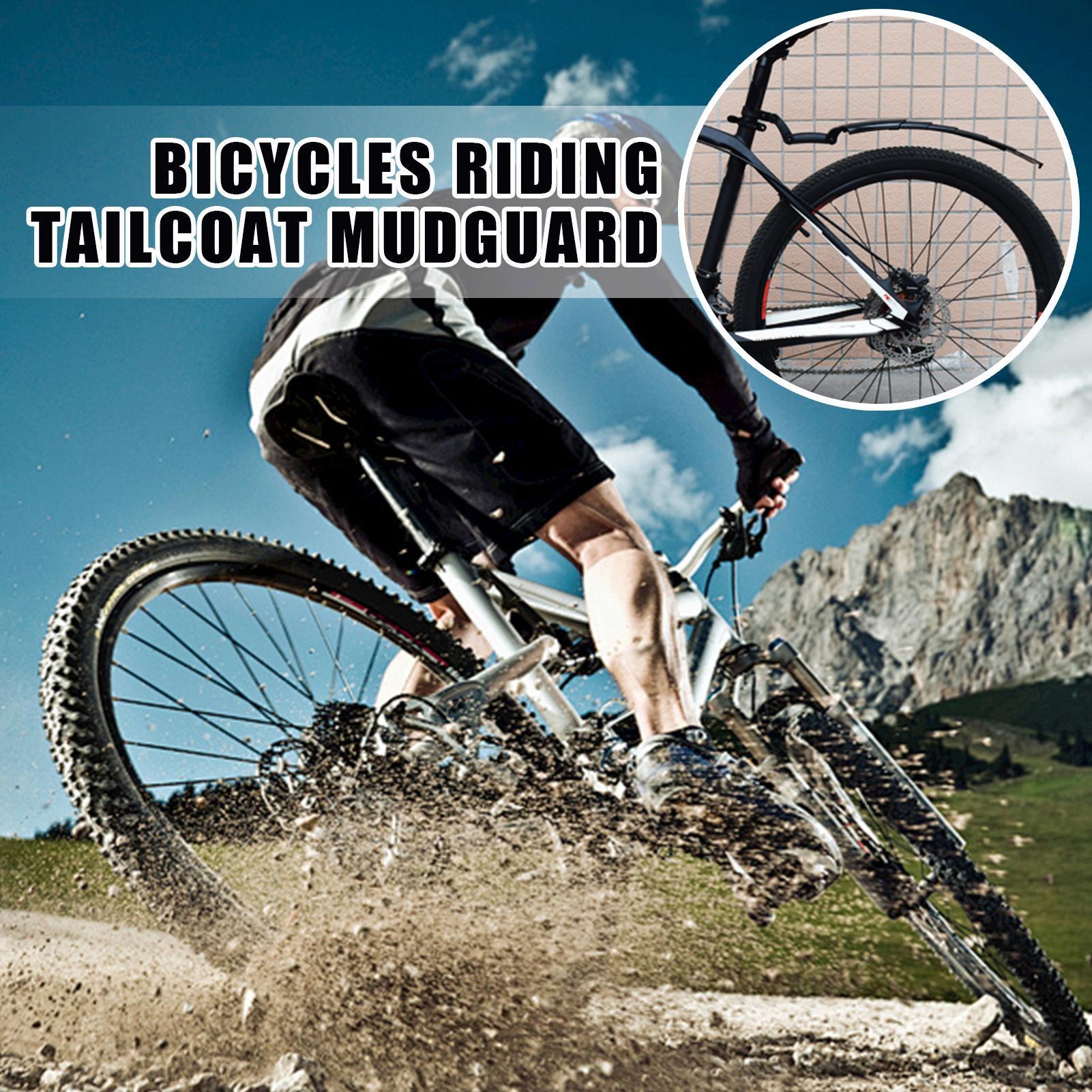 Cycling Gear For Rain - Cycling Fenders Front And Rear Mud