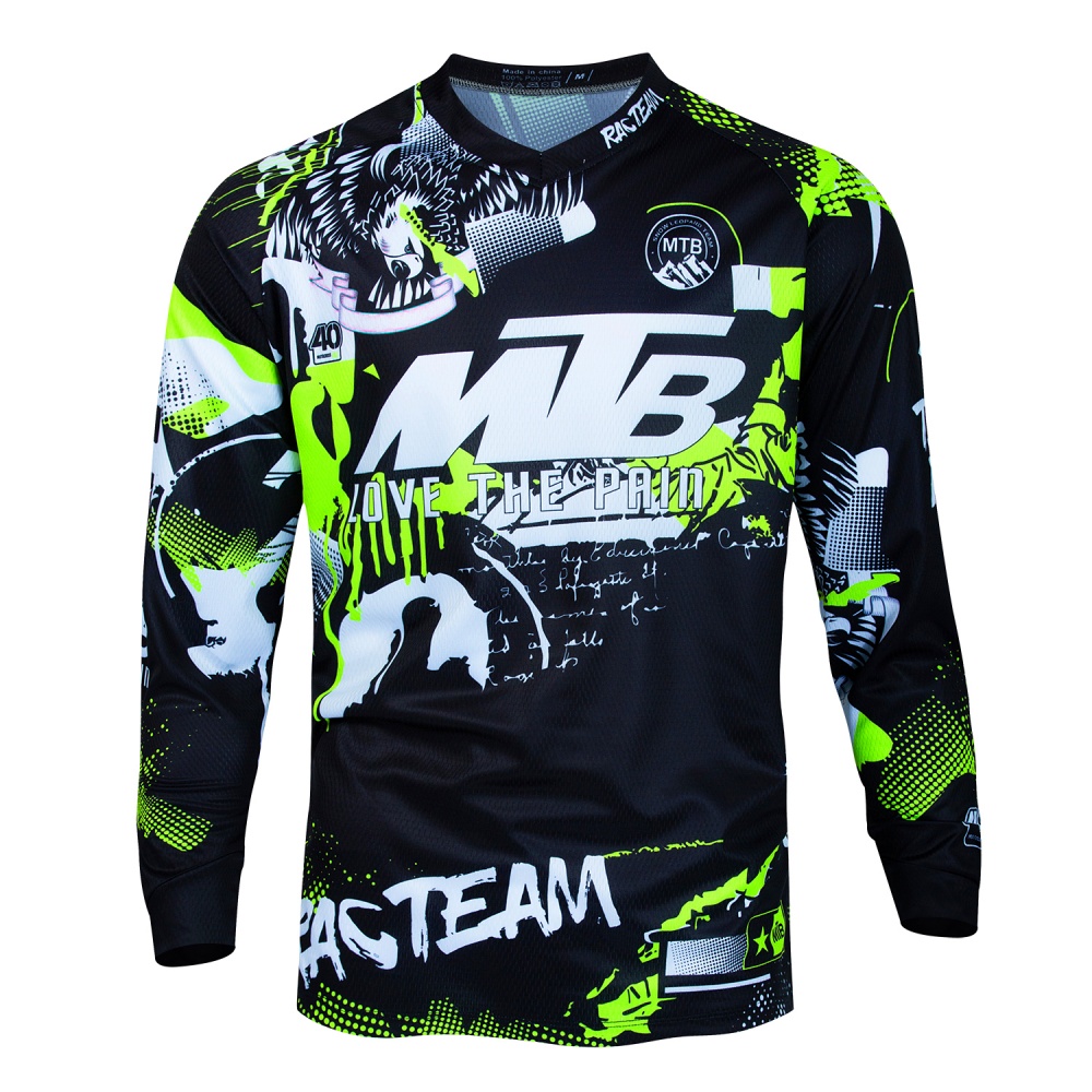 Cycling Jersey - Professional MTB Cycling Jersey Men's Long