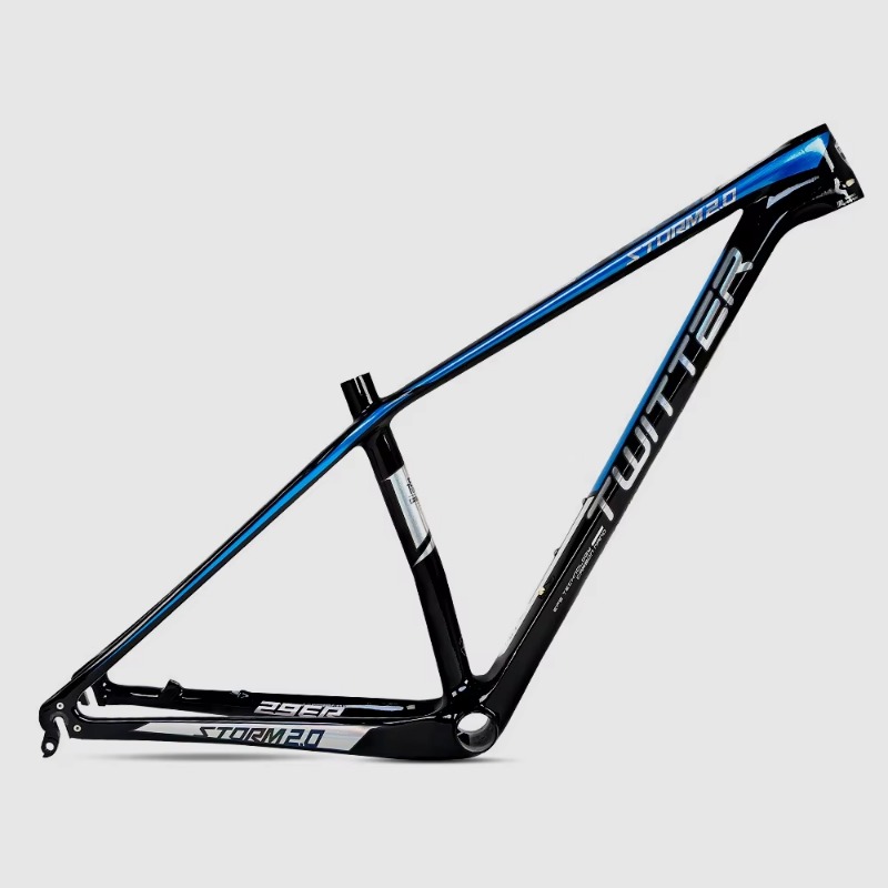 Cycling Gear Inches - BB92 Carbon MTB Frame 29 Inch