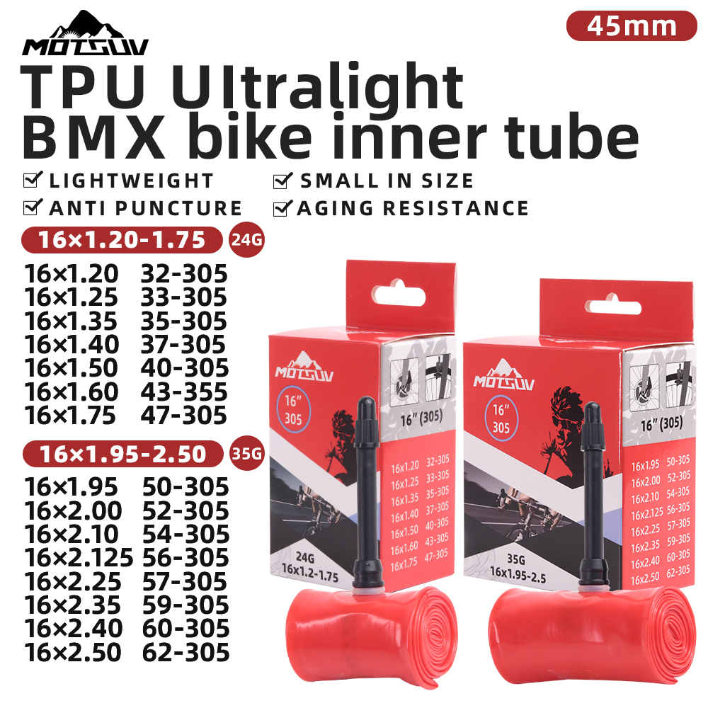 Gravel Bike Tires - MOTSUV High Quality TPU 16 inch