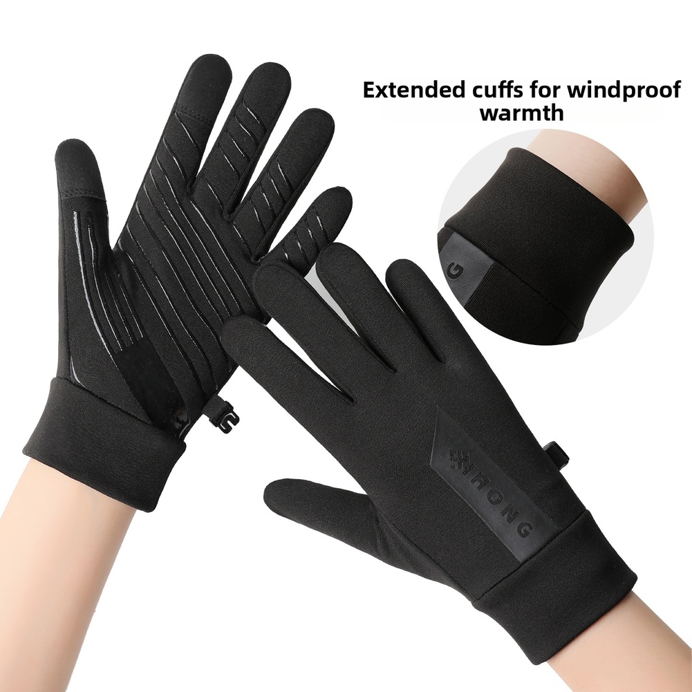 Cycling Gear In Winter - Winter Touchscreen Gloves For Men &
