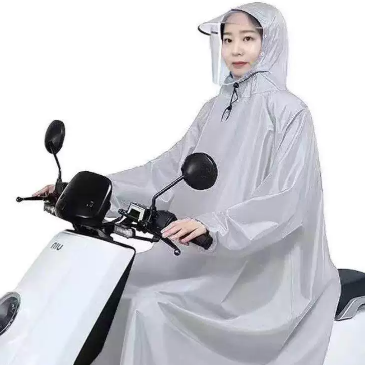 Cycling Gear For Rain - Thickened Motorcycle Raincoat with Sleeves Unisex