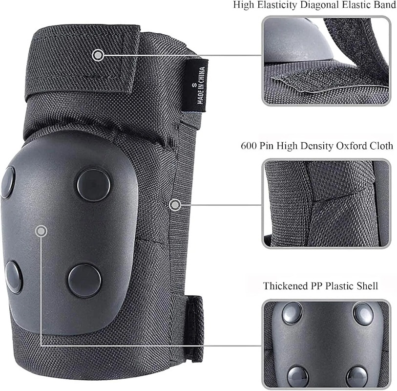 Knee Pads Elbow Pads Wrist Gua – Youth Cycling Gear recenzja i cena