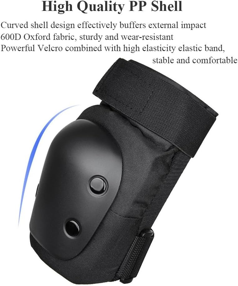 Knee Pads Elbow Pads Wrist Gua – Youth Cycling Gear recenzja i cena