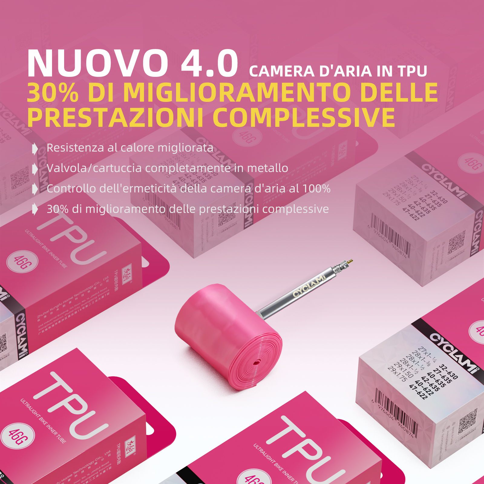 CYCLAMI Ultralight Bicycle Inn – Gravel Bike Tires recenzja i cena