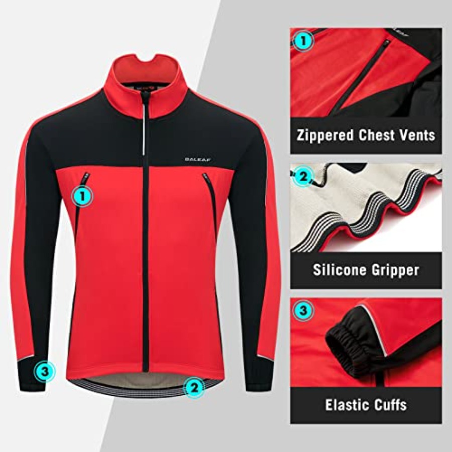 baleaf Men's Winter Jacket Win – Cycling Gear Weather recenzja i cena