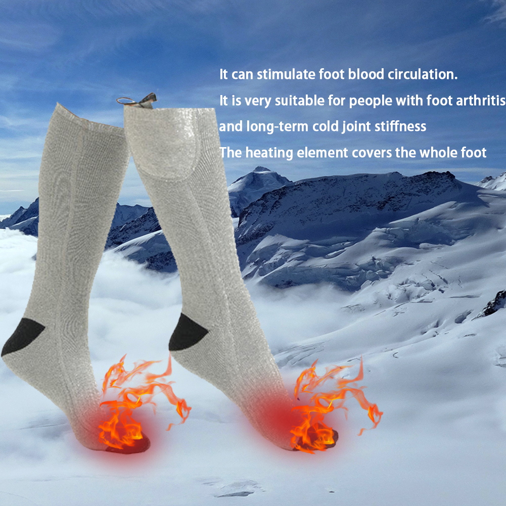 Electric Heated Socks Battery  – Cycling Gear In Winter recenzja i cena