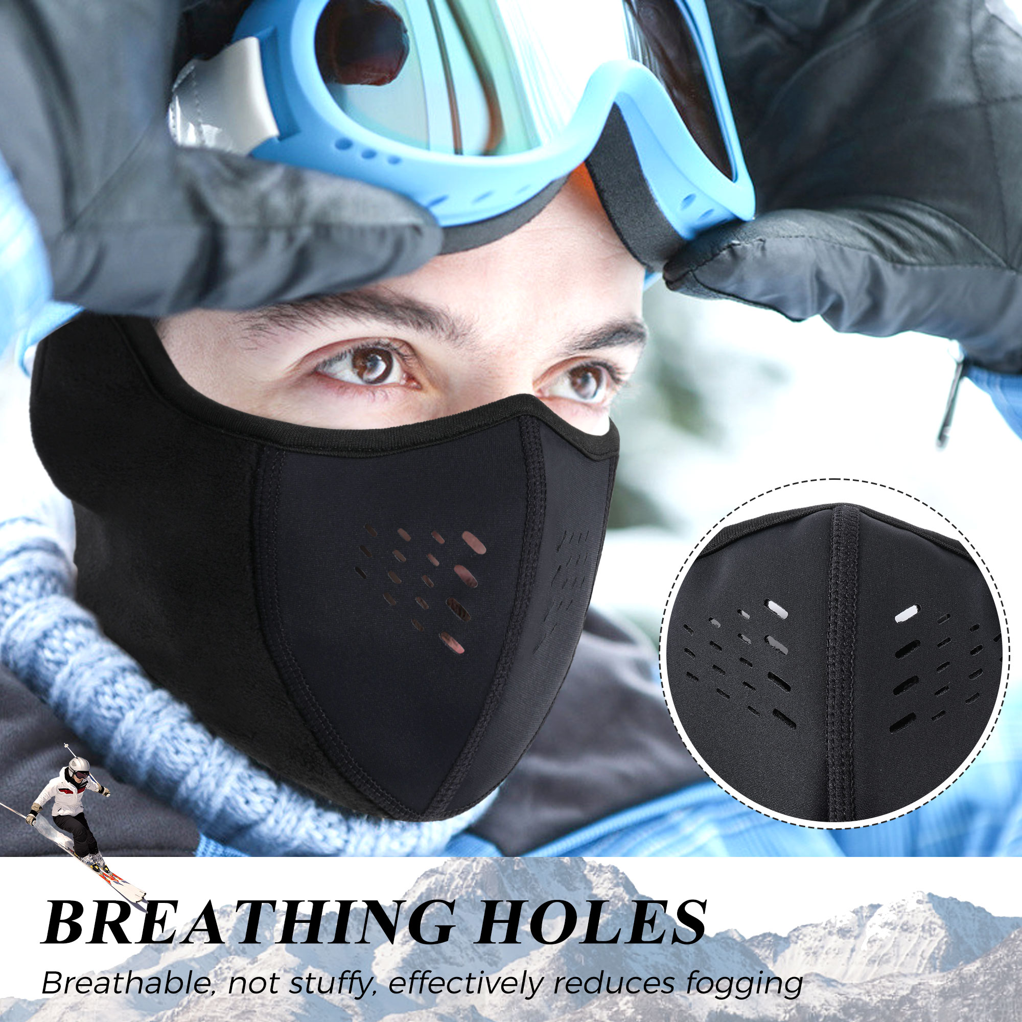 Windproof Motorcycle Balaclava – Cycling Gear Weather recenzja i cena