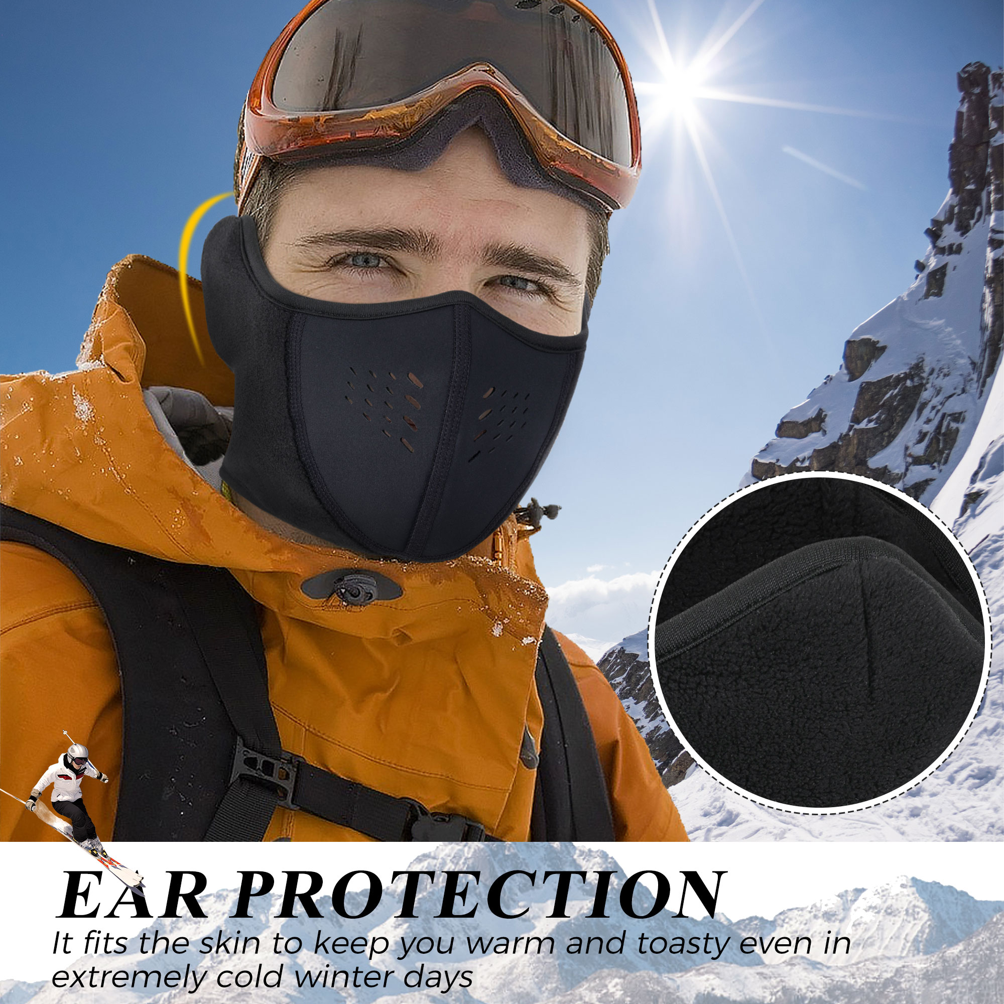 Windproof Motorcycle Balaclava – Cycling Gear Weather recenzja i cena