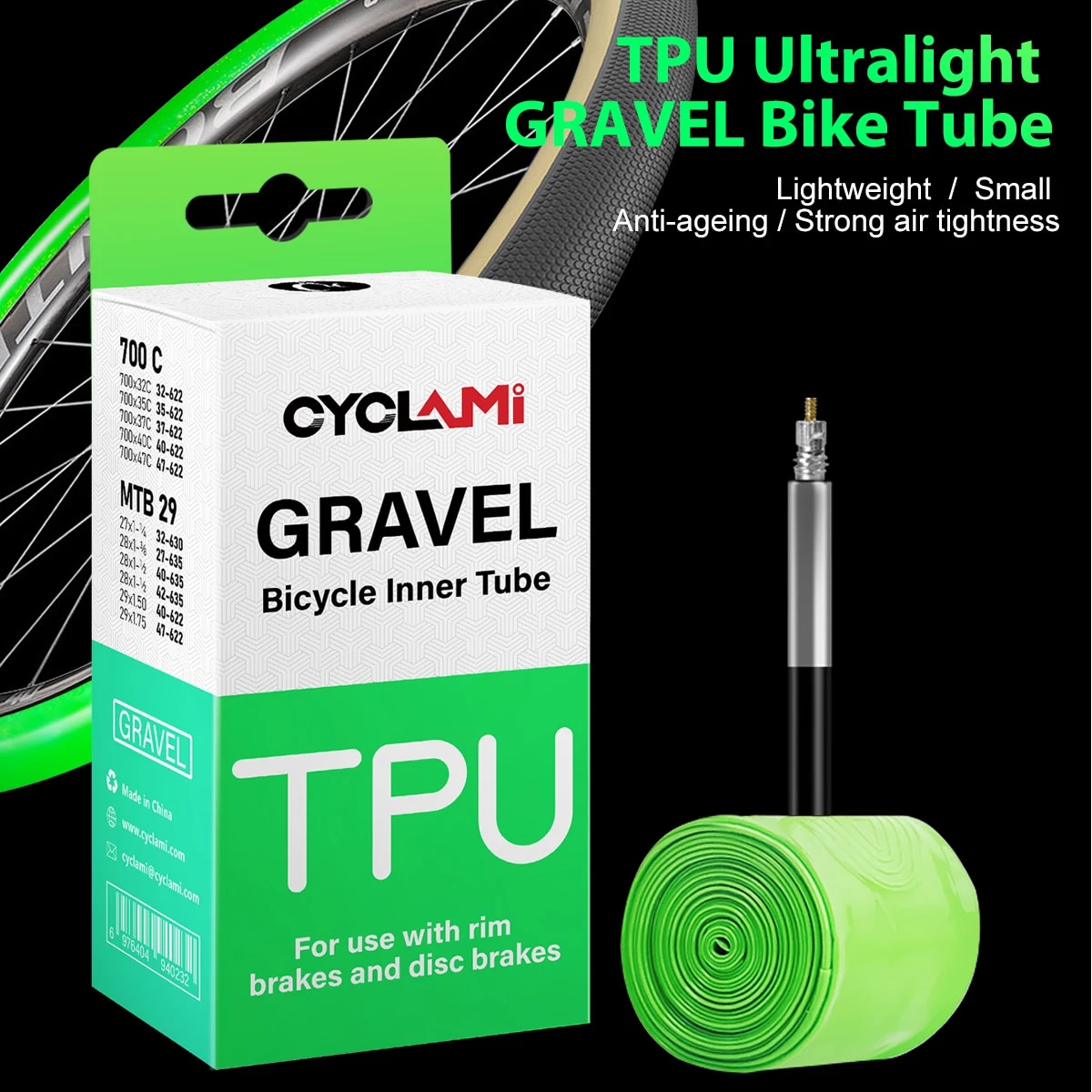 CYCLAMI Ultralight Road MTB 29 – Gravel Bike Tires recenzja i cena