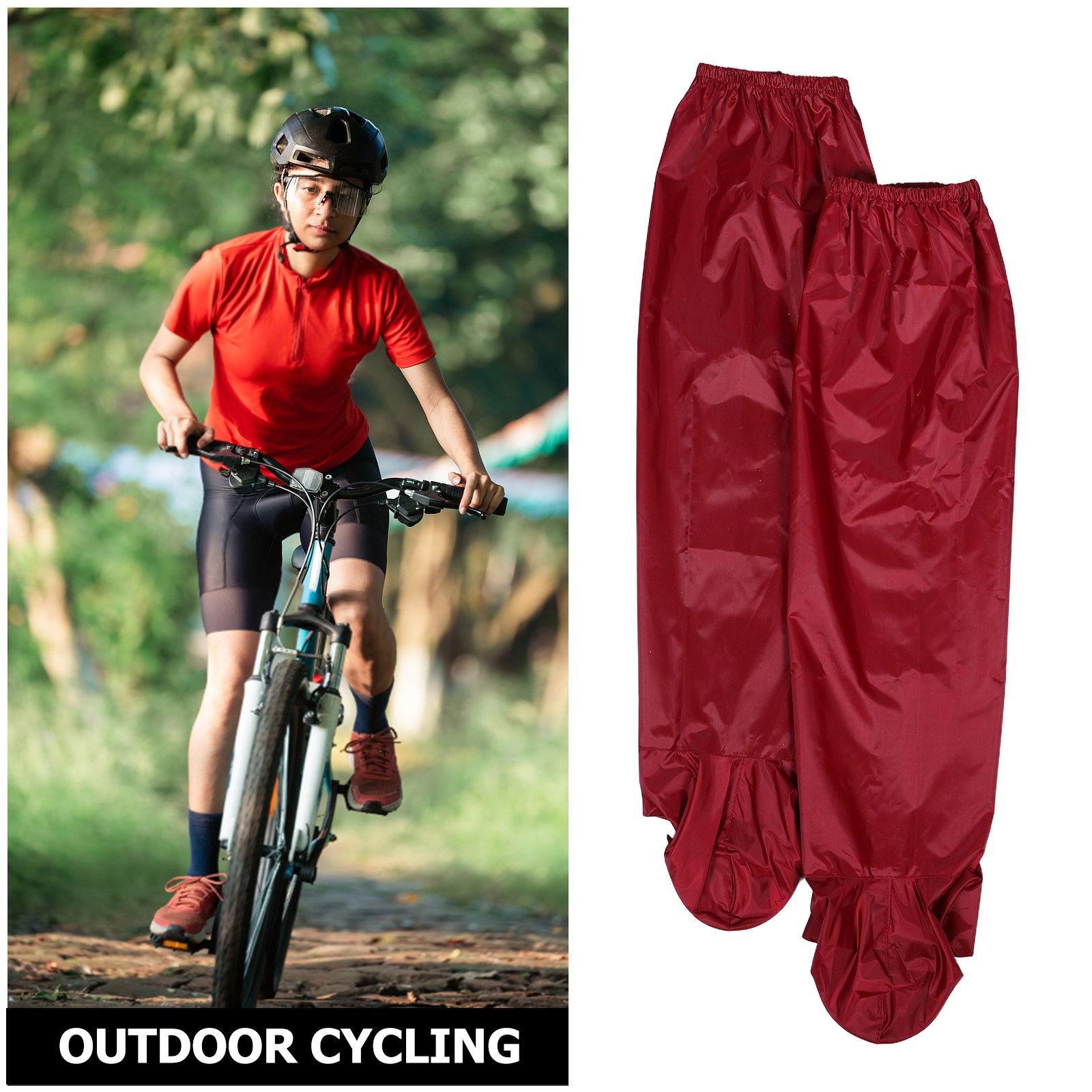 1Pair Waterproof Boot Covers M – Cycling Gear For Rain recenzja i cena