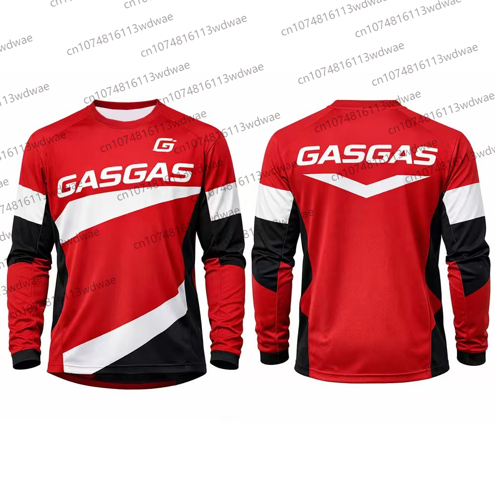GASGAS Motocross Jersey Men Lo – Cycling Gear Apparel recenzja i cena