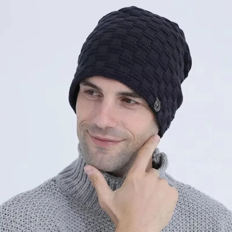 Mens Plush Lining Beanie Winte – Cycling Gear Weather recenzja i cena