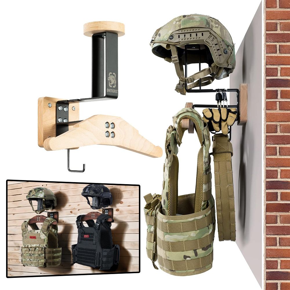Motorcycle Helmet Holder Wall  – Cycling Gear Wall Organizer recenzja i cena