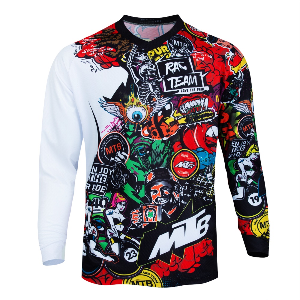 MTB Mountain Bike Long-Sleeve  – Cycling Jersey recenzja i cena