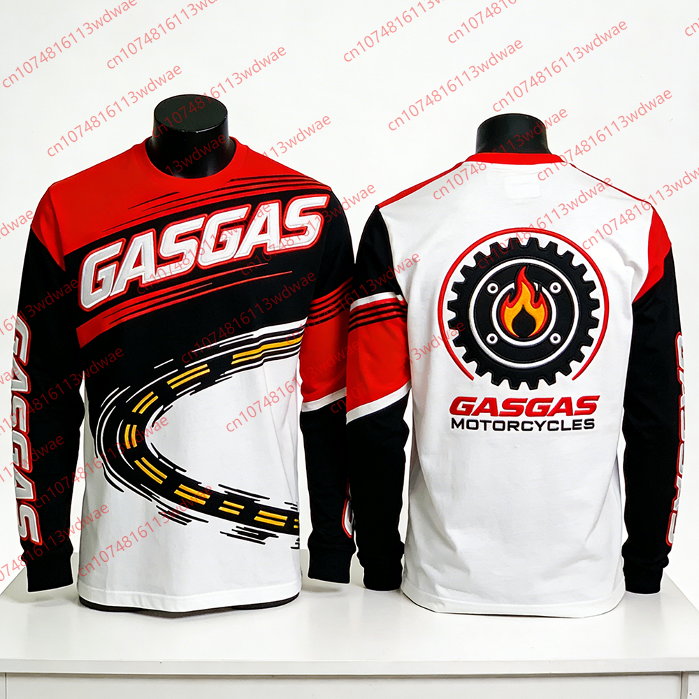 GASGAS Motocross Jersey Men Lo – Cycling Gear Apparel recenzja i cena