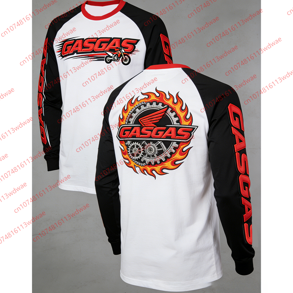 GASGAS Motocross Jersey Men Lo – Cycling Gear Apparel recenzja i cena