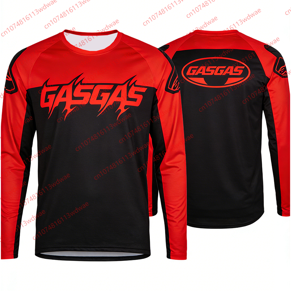 GASGAS Motocross Jersey Men Lo – Cycling Gear Apparel recenzja i cena