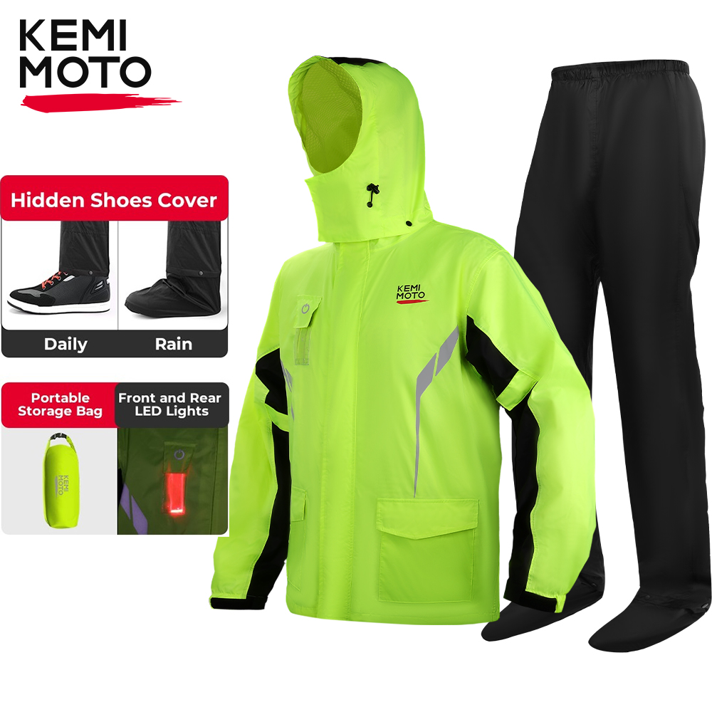 KEMIMOTO Unisex Waterproof Rai – Cycling Gear For Rain recenzja i cena