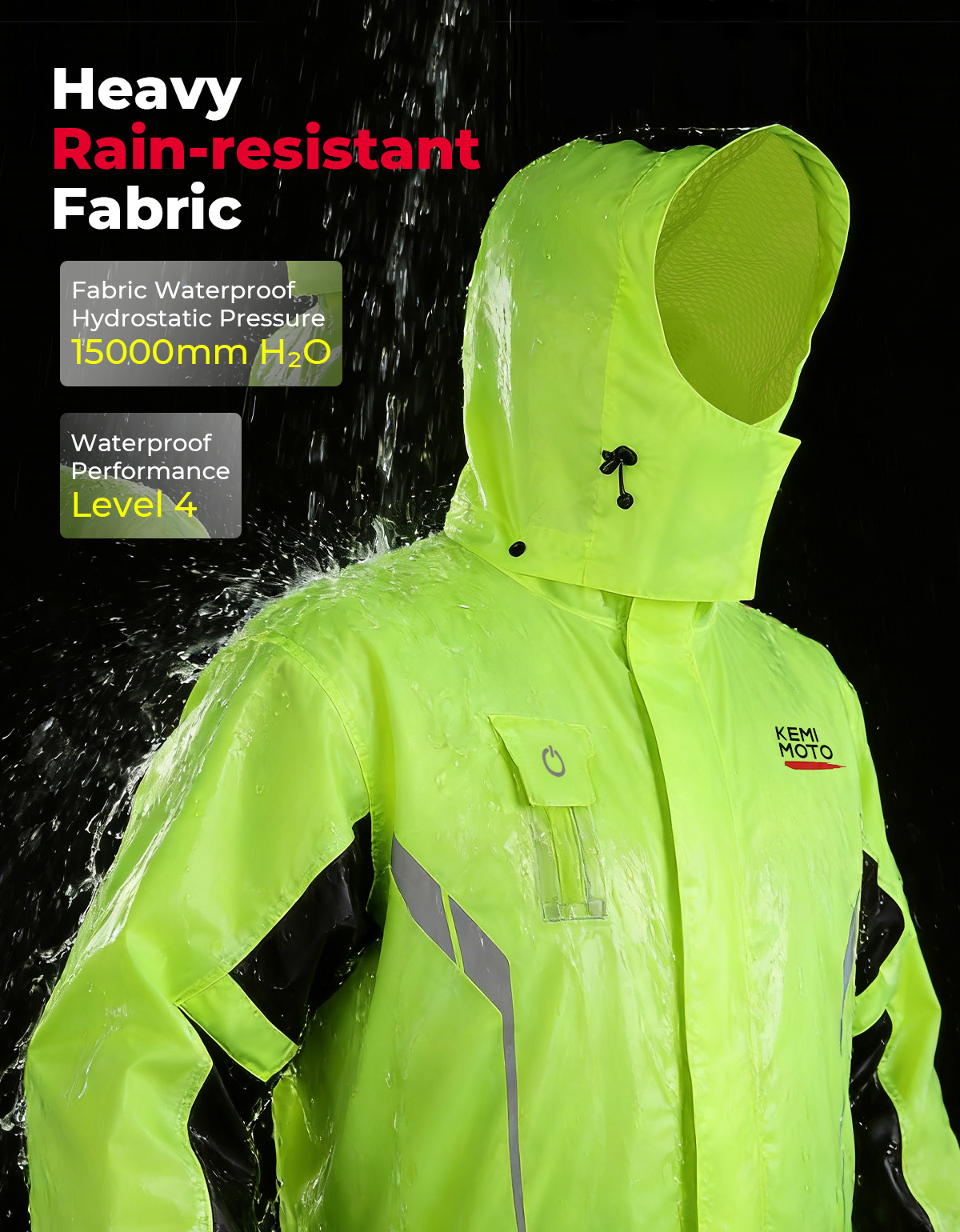 KEMIMOTO Unisex Waterproof Rai – Cycling Gear For Rain recenzja i cena