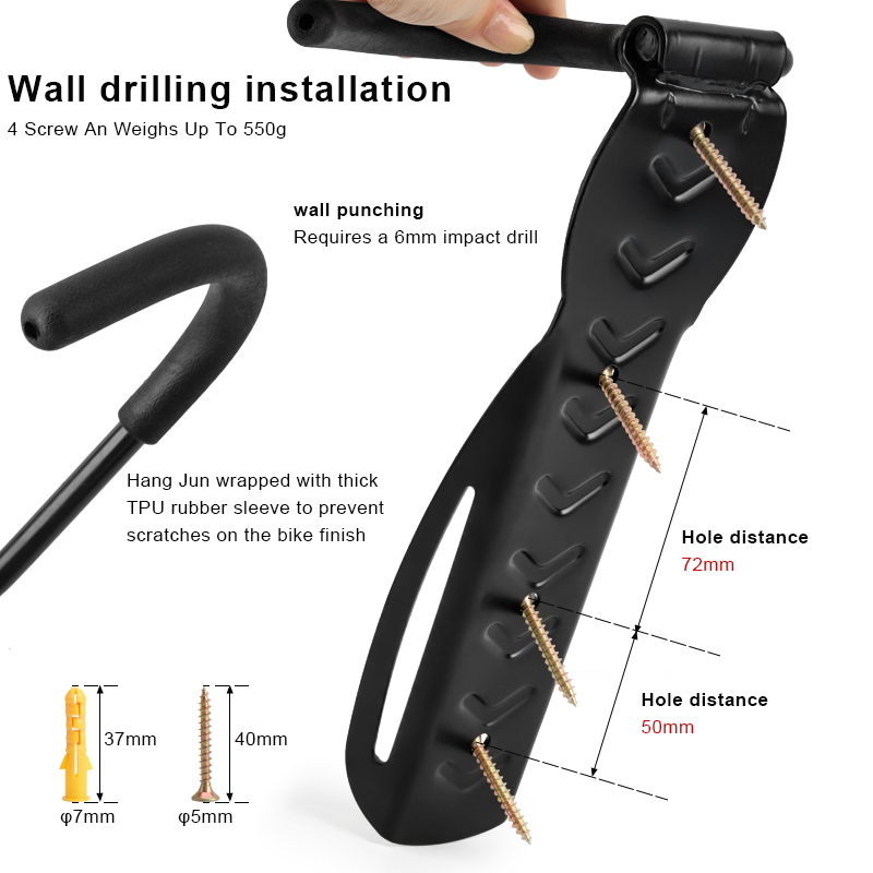 Bicycle Stand Wall Mount Bike  – Cycling Gear Wall Organizer recenzja i cena