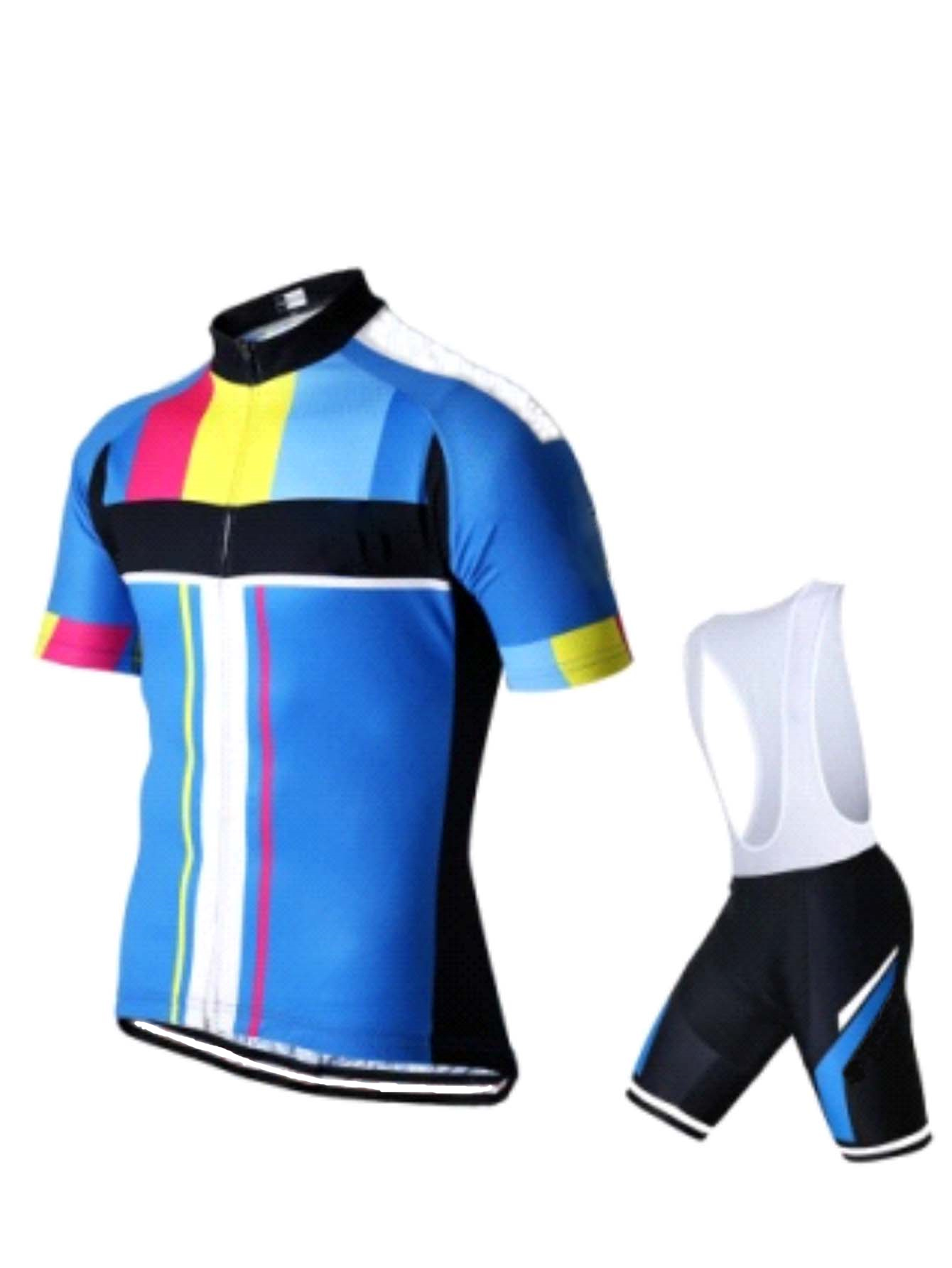 Men's Cycling Jersey & Shorts  – Cycling Gear Apparel recenzja i cena