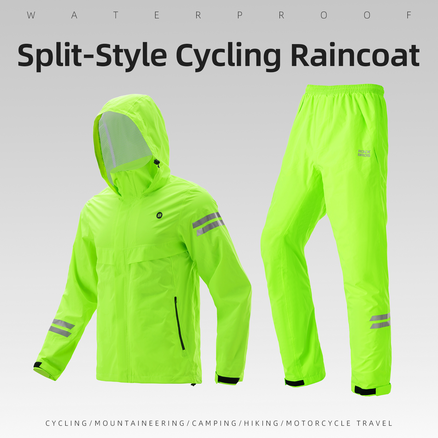 ROCKBROS Cycling Raincoat All- – Cycling Gear Weather recenzja i cena