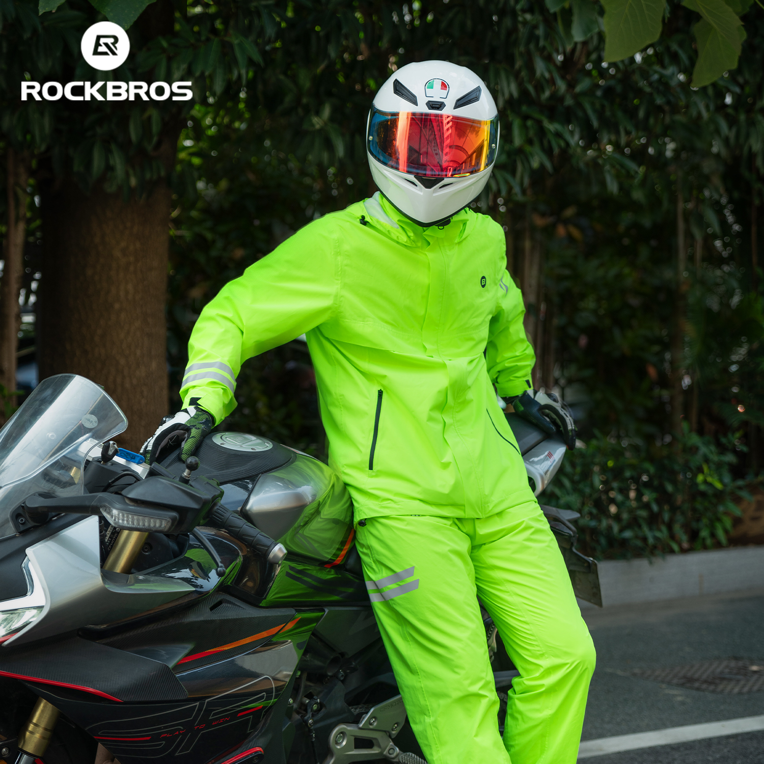 ROCKBROS Cycling Raincoat All- – Cycling Gear Weather recenzja i cena