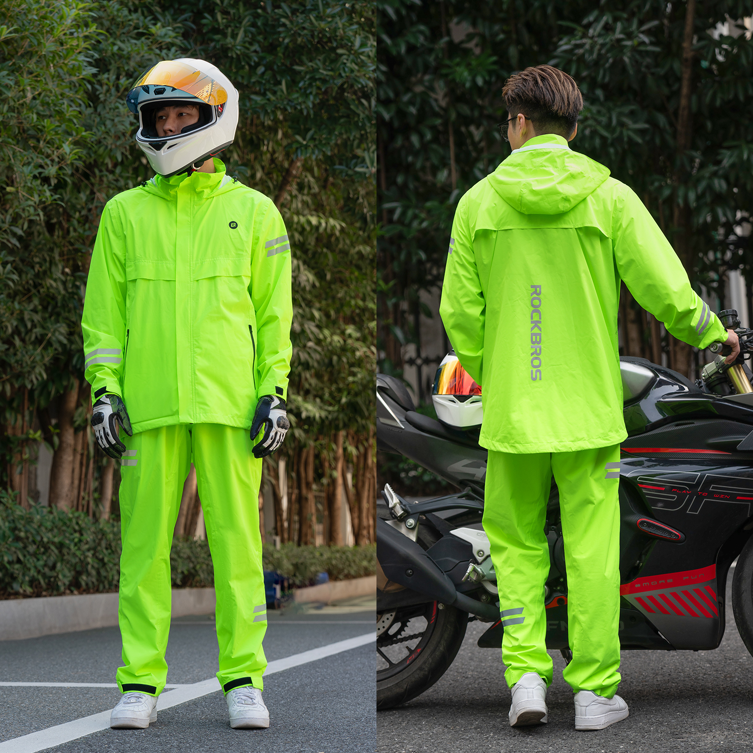 ROCKBROS Cycling Raincoat All- – Cycling Gear Weather recenzja i cena