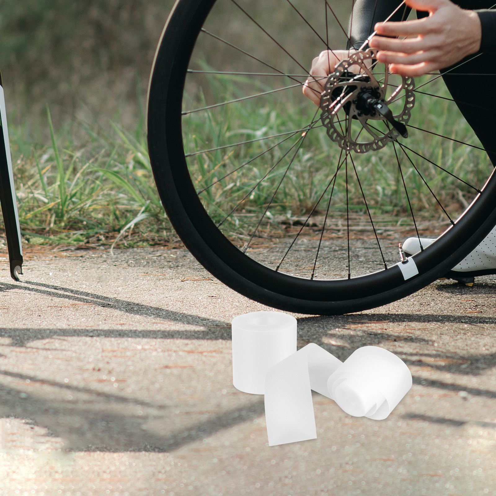 2 Rolls Bike Tire Liner Tape R – Gravel Bike Tires recenzja i cena