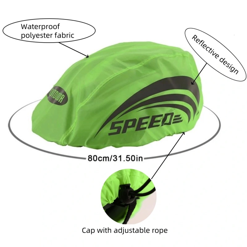 Reflective Letter Bike Helmet  – Cycling Gear For Rain recenzja i cena