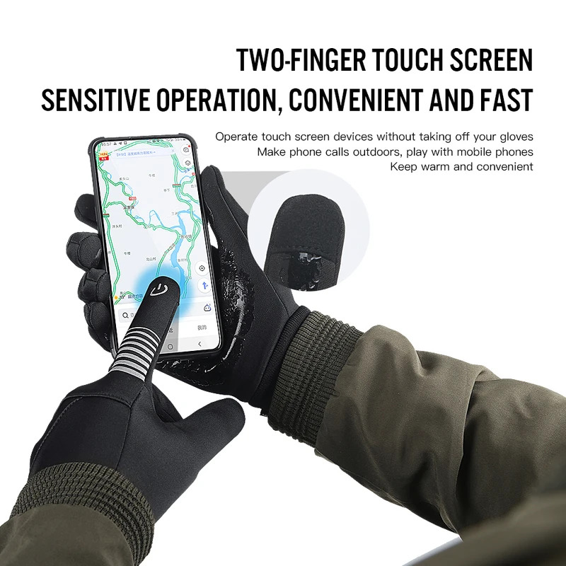 Winter Cycling Gloves for Men  – Cycling Gear In Winter recenzja i cena