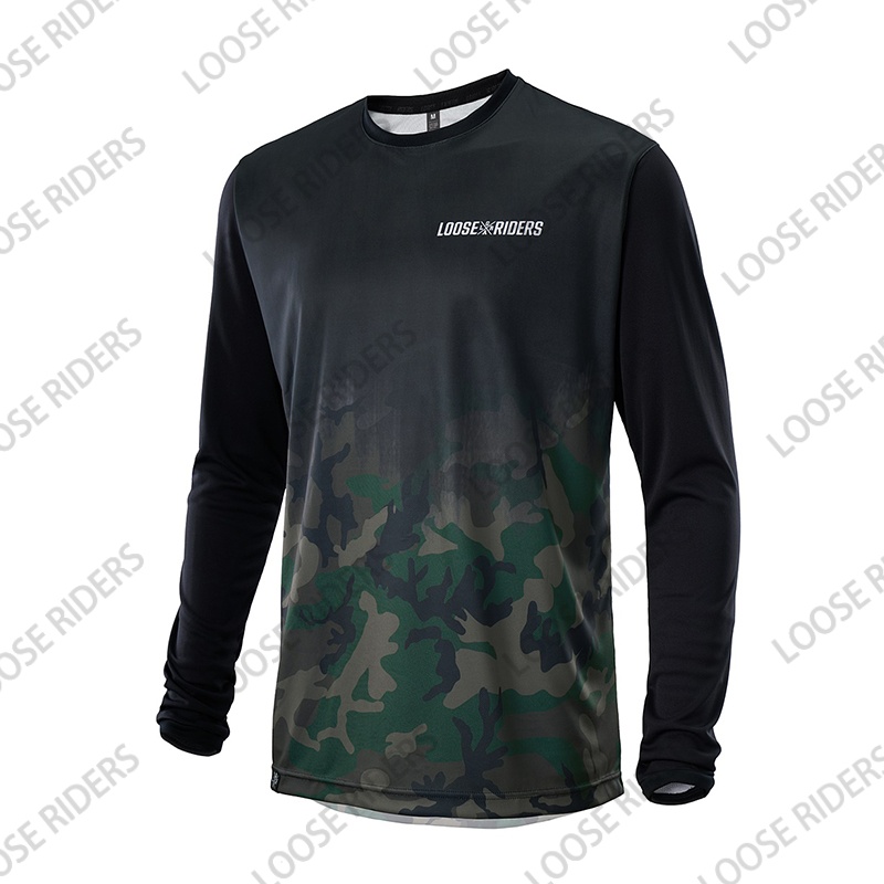 2025 Men's Loose Rider MTB Jer – Cycling Jersey recenzja i cena