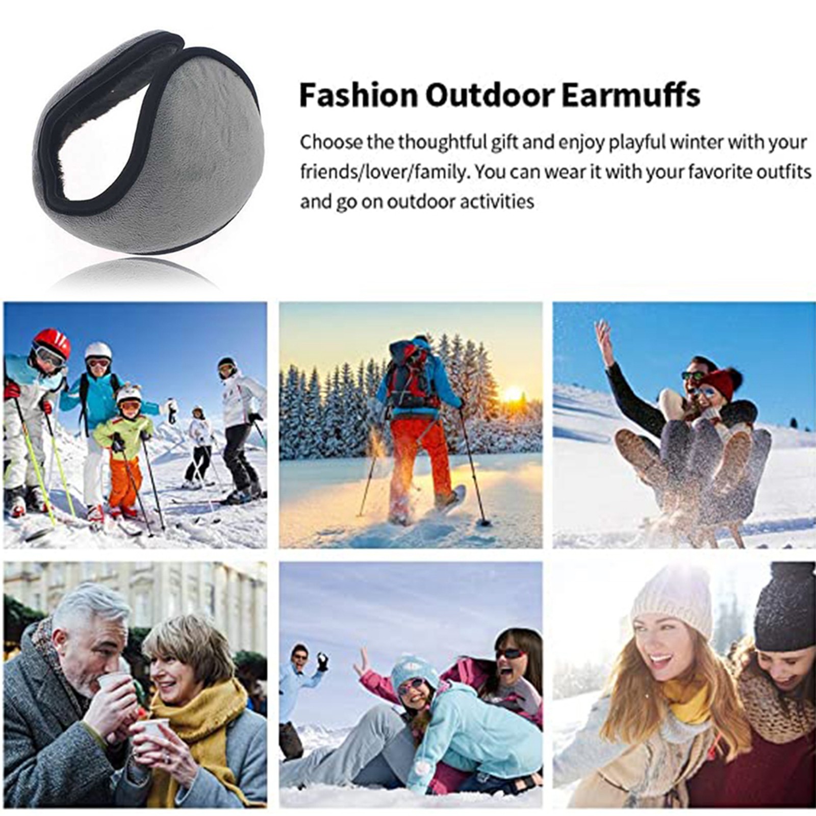 Winter Ear Muffs Warm Fleece F – Cycling Gear Weather recenzja i cena